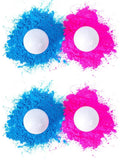 4pcs Golf Exploding Balls Prank Balls That Explode on Impact - Funny Joke Golf Theme Gender Reveal Parties Powder Golf Balls