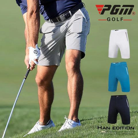 PGM Plus Size 4XL Slim Fit New Men Golf Shorts Sportswear Stretch Shorts Side Comfortable Breathable Dry