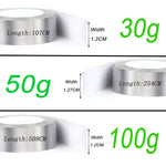 High Density Lead Weights Golf Lead Tape Weight 30G 50G 100G Self-Adhesion for Wood Iron Putter Wedge