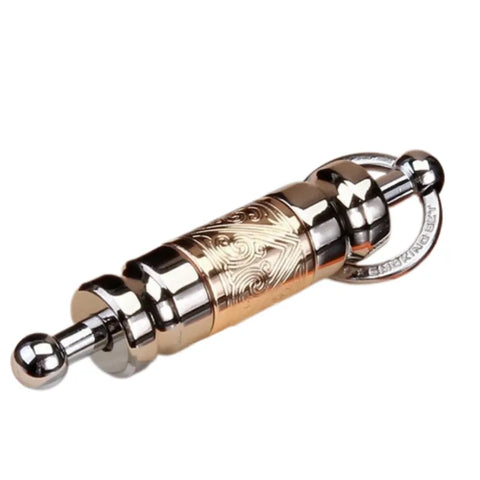 Two-holed Cigar Punch with Metal Clipper Perfect Gift for Cigar Aficionados