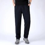 Men's Casual Loose, Simple and Versatile Straight Leg Pants, New Pure Cotton Pants for Spring and Summer