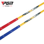 PGM Golf Kids Club Beginner Practice Rod Boys Girls No. 7 Iron Plastic Head Ultra Light Carbon Shaft Golf Accessories