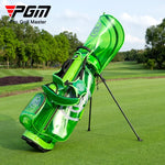 PGM Golf Bag Women High Quality Waterproof  Portable Club Pack Lightweight Bright Transparent Put All Sets Clubs QB131