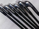 Brand New  black iron Golf Clubs p77.0 Irons black Set 4-9P 7PCS R/S Flex Graphite/Steel Shaft with Head Cover