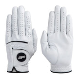 PLAYEAGLE Durable Thin 3A Premium Cabretta Leather Golf Gloves For Men,Gifts,Upgrade Golfing Gloves