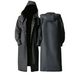 Disposable Raincoat Long Full-body rain-proof men's adult women transparent  portable