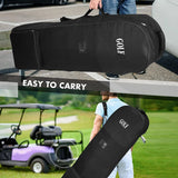 Soft Golf Travel Bags With Wheels Large Capacity Aviation Bag Practical Durable Golf Club Bags Storage Pouch