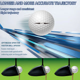 Caiton 12pcs golf game balls, 2-5 layer structure（Opt）, professional game performance, suitable for different high swing speeds