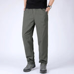 Men's Casual Loose, Simple and Versatile Straight Leg Pants, New Pure Cotton Pants for Spring and Summer