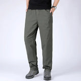 Men's Casual Loose, Simple and Versatile Straight Leg Pants, New Pure Cotton Pants for Spring and Summer