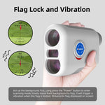 Nohawk Golf Range Finder with Slope Switch /Compensation 1000 Yards Rangefinder Flag Pole Locking Vibration with Magnet Stripe