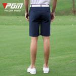 PGM Men Golf Shorts Summer Solid Refreshing Breathable Pants Comfortable Cotton