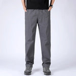 Men's Casual Loose, Simple and Versatile Straight Leg Pants, New Pure Cotton Pants for Spring and Summer