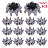 Golf  Fast-Wrist Studs Cleats Newest Reliable Useful Soft Shoes Spikes Studs 2.7 X 1.2CM Golf Accessory