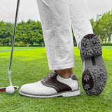 Fashionable Men's Golf Shoes, Outdoor Casual Walking Shoes, Men's Grass Non Slip Golf Sports Shoes, Sizes 39-48