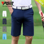 PGM Men Golf Shorts Summer Solid Refreshing Breathable Pants Comfortable Cotton
