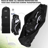 Soft Golf Travel Bags With Wheels Large Capacity Aviation Bag Practical Durable Golf Club Bags Storage Pouch