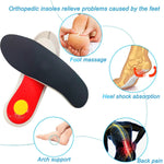 Correction Foot Pain Relief OX Leg Inner Sole for Shoes Arch Support Insole for Flat Feet Men Women Orthopedic Plantar Fasciitis