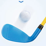 PGM Golf Kids Club Beginner Practice Rod Boys Girls No. 7 Iron Plastic Head Ultra Light Carbon Shaft Golf Accessories