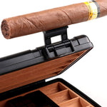 Cedar Wood Cigar Humidor Case With Humidifier 4 Slots