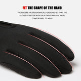 Winter Men Women Gloves Warm Touchscreen Sport Nonslip Zipper