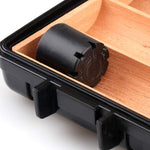 Cedar Wood Cigar Humidor Case With Humidifier 4 Slots