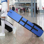 Golf Travel Plane Bags With Wheels Foldable Airplane Travel Nylon